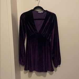 Tularosa Rysand Mini Dress - Plum (Revolve)